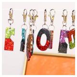 LEOBRO 60PCS Lobster Claw Clasps and Key Rings, 30PCS Keychains Clips and 30PCS Key Chain Ring, Keychain Making kit for Key Chain, Jewelry Making, Art Crafts, Silver