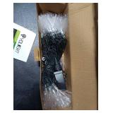 YOLIGHT 33FT Fiber Optic Fairy Lights 60 LED Starburst Firework String Lights Green Wire Christmas Lights for Indoor Outdoor Wedding, Christmas Tree, Garden, Patio, Party Decoration (Warm White)