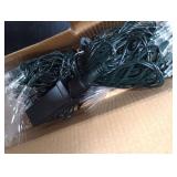 YOLIGHT 33FT Fiber Optic Fairy Lights 60 LED Starburst Firework String Lights Green Wire Christmas Lights for Indoor Outdoor Wedding, Christmas Tree, Garden, Patio, Party Decoration (Warm White)