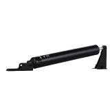Wright Products Pneumatic Storm Door Closer Adjustable, Smooth-Closing with Hold-Open Washer (Transitional, Black)