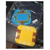 Zliisang 24 Pcs Cartoon Game Party Supplies Yellow Paper Food Trays Disposable Serving Tray Nacho Trays Food Boats for Cartoon Birthday Decorations