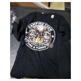 Camping Crew Hike Camping Campfire Raccoons Family Camping T-Shirt XL