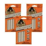 Gorilla Removable Mounting Putty  84 Pre-cut Squares  Off White (Pack of 3)