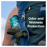 Toms of Maine Unscented Aluminum Free Natural Deodorant For Women & Men | Goes on Clear | Odor & Wetness Protection | Naturally Derived and Moisture-Locking Ingredients | 3.25 oz (2 Pack)