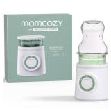 Momcozy Portable Bottle Warmer for Travel, Double Leak-Proof Travel Bottle Warmer with Fast Heating, Safety Material Baby Bottle Warmer for Dr. Brown, Philips Avent, Medela, Tommee Tippee, Comotomo