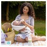 Momcozy Portable Bottle Warmer for Travel, Double Leak-Proof Travel Bottle Warmer with Fast Heating, Safety Material Baby Bottle Warmer for Dr. Brown, Philips Avent, Medela, Tommee Tippee, Comotomo