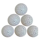 vskikris Set of 6 Decorative Orbs for Bowls and Vases - Home Decor Spheres Set - Coffee Table Decor Ball - Table Centerpiece Decorations for Living Dining Room