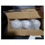 vskikris Set of 6 Decorative Orbs for Bowls and Vases - Home Decor Spheres Set - Coffee Table Decor Ball - Table Centerpiece Decorations for Living Dining Room