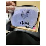 Adequate 80s Mullet Wig for Women Fluffy and Layered Hairpiece for Perfect for Costume Parties and Cosplay (Light Brown)