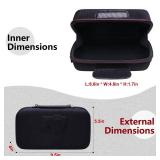 LTGEM Camera Case for Canon EOS Rebel T7 / R50 / R100 / R50 V / T6 / R8 / R10 / RP / SL3 / R5 / T100 DSLR SLR Camera and 18-55mm/18-45mm Lens with Shoulder Strap, Black