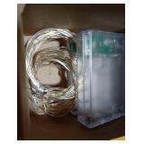 4 Pack 240 LED Christmas Fairy Lights Battery Operated with Timer, 80FT Waterproof Twinkle Lights Indoor Outdoor, String Lights Battery Powered for Bedroom, Centerpiece, Chistmas Decor (Warm White)