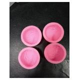 3D Ice Cream Ball Shaped Silicone Molds - Cookie & Pastry Mold for Wedding Cake, Chocolate Dessert Decor, DIY Candle & Soap Crafts, 4PCS