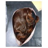 Fancy Hair Loose Wavy Headband Wigs Wear and Go Short Bob Wig Synthetic Shoulder Length Brown Headband Wig for Black Women (Mixed Brown)