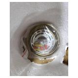 Yosoan Set of 2 Rattan Boho Wrapped Wall Sconce Light, Indoor Hardwired Gold Hand-Woven Farmhouse Vintage Wall Lamps, Brass Handmade Shade Wall Mount Fixture for Reading Bedside Bedroom(Antique) only 