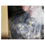 Brightever 200FT Outdoor String Lights Dimmable LED Outside Patio Lights with 100+4 Shatterproof G40 Globe Edison Bulbs, Connectable Commercial String Hanging Lights for Backyard Party Porch Garden