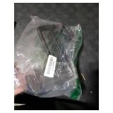 Gueryee 4 Pcs Rafter Hooks, Upgraded Fence Hangers, Heavy Duty Bike Hanger for Garage, Ladder Hook, Black Large S Hooks for Hanging Hose, Plants, Chairs, Bikes, Ladders, Cords and More