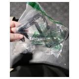 Gueryee 4 Pcs Rafter Hooks, Upgraded Fence Hangers, Heavy Duty Bike Hanger for Garage, Ladder Hook, Black Large S Hooks for Hanging Hose, Plants, Chairs, Bikes, Ladders, Cords and More