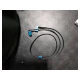 Superbat Fakra Splitter, Fakra Cable Male to Female RG174 Coaxial Cable Y Type Splitter for Car Stereo GPS Antenna Extension Cable, 2Ft