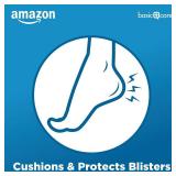 Amazon Basic Care Extreme Hydrocolloid Gel Blister Cushion Bandages, 1.65 in x 2.67 in, 10 ct