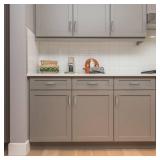 Ravinte 3 Pack Solid 3-3/4 Inch Cabinet Handles - Brushed Nickel Pulls for Kitchen Cabinets, Drawers, Cupboards - Satin Nickel Hardware