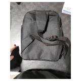 Joymee Sling Lunch Box Lunch Bag for Women Men Adult Portable Leakproof Reusable Insulated-Crossbody Lunchbox small Cooler with Shoulder Strap Side Pockets Front Pocket for Work Travel - Black