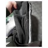 Joymee Sling Lunch Box Lunch Bag for Women Men Adult Portable Leakproof Reusable Insulated-Crossbody Lunchbox small Cooler with Shoulder Strap Side Pockets Front Pocket for Work Travel - Black