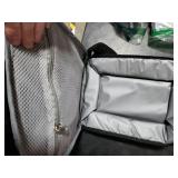 Joymee Sling Lunch Box Lunch Bag for Women Men Adult Portable Leakproof Reusable Insulated-Crossbody Lunchbox small Cooler with Shoulder Strap Side Pockets Front Pocket for Work Travel - Black