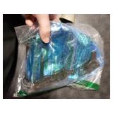 HEETA Dry Bag Waterproof for Women Men, Roll Top Lightweight Dry Storage Bag Backpack with Phone Case for Travel Swimming Boating Kayaking Paddle Board Camping Beach Accessories (Transparent Blue, 5L)