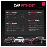 BDFHYK Ignition Coil Pack UF640 Set of 3 Compatible with Dodge Dakota Durango Nitro Ram 1500 Truck,Compatible with Jeep Commander Grand Cherokee Liberty,Raider 3.6L V6 Replacement for 5149199AA C1652