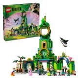 LEGO Wicked Welcome to Emerald City Building Toy - Wicked Toy for Kids, Ages 9+ - Gift for Girls and Boys with Tower Model, Glinda, & Elphaba Minidolls - 75684