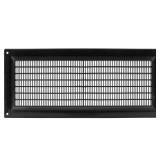 ECOPRO VENT / 10 x 3 Inch Inside Measurement/Black Plastic Ventilation Grille with Protective Mesh. HVAC. Indoor Vent Cover. / 5 x 12 Inch Outer Measurement/Does NOT Include Screws