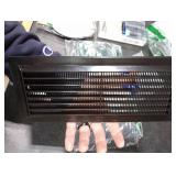 ECOPRO VENT / 10 x 3 Inch Inside Measurement/Black Plastic Ventilation Grille with Protective Mesh. HVAC. Indoor Vent Cover. / 5 x 12 Inch Outer Measurement/Does NOT Include Screws