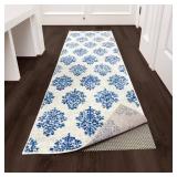 Veken Runner Rug Pad Gripper for Hardwood Floors, Non Slip 2x10 Ft Rug Pads for Area Rugs, Thick Rug Grippers for Tile Floors, Under Carpet Anti Skid Mat, Keep Your Rugs Safe and in Place