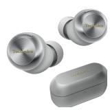 Technics Reference Class Hi-Fi Wireless Earbuds, Dolby Atmos with Head Tracking, Adaptive Noise Cancelling, 3 Device Multipoint, 10-hr Battery, Wireless Charging, Improved Fit - EAH-AZ100-S (Silver)