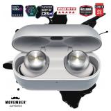 Technics Reference Class Hi-Fi Wireless Earbuds, Dolby Atmos with Head Tracking, Adaptive Noise Cancelling, 3 Device Multipoint, 10-hr Battery, Wireless Charging, Improved Fit - EAH-AZ100-S (Silver)