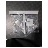 Shower Squeegee for Glass Doors, Silicone Window Squeegee, Bathroom and Glass Cleaning - Gray - 11 Inch