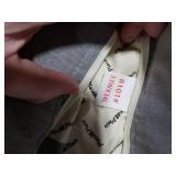 PINSPARK Straight Leg pants for Women Wide Leg Pants High Waisted Casual Pants  with Two Side Pockets Heather Grey 33W x 34L