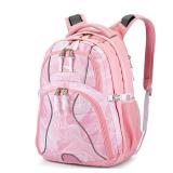 High Sierra Swerve Daypack, Pink Marble - Bubblegum Pink, One Size