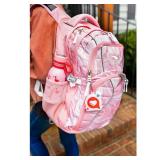 High Sierra Swerve Daypack, Pink Marble - Bubblegum Pink, One Size