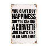 Metal Sign Vintage Room Decor - You Can