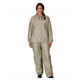FROGG TOGGS Womens Ultra-lite2 Waterproof Breathable Rainsuit Rain Suit, Khaki, X-Large US