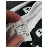 ARKENY Halloween Kitchen Dish Towels Set of 2,Black Ghost Bowknot 18x26 Inch Drying Dishcloth,Farmhouse Home Decoration AD132