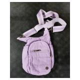 Telena Water Bottle Holder with Strap RFID Crossbody Bags for Women for Walking, Hiking, Cycling Purple