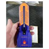 WiFi Bluetooth Wireless Meat Thermometer, Unlimited Range, 7 NIST Certified Accuracy Sensors with Ambient Temp Remote Monitoring for BBQ Grill, Oven, Smoker, Air Fryer (1, Black, Medium) NO CHARGING C