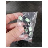 moeverEX Phone Extension Cord 25 Ft, Telephone Cable with Standard RJ11 Plug and 1 in-Line Couplers and 20 Cable Clip Holders, Black