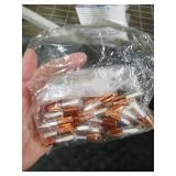 25 Pack Empty Lip Gloss Tubes Containers, Clear Mini Refillable Lip Balm Bottles with Rubber Inserts and Transfer Pipettes for Different Samples Travel Split Charging DIY Makeup (1.2 ML, Rose Gold)