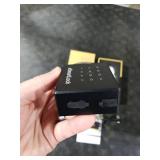 Pothunder Heavy Duty Smart Padlock, Gate Lock Padlock with Key Code and RFID, Outdoor Weatherproof Biometric Digital Lock for Gate, Sheds, Fence, Garage, Locker, Storage Unit