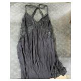 Avidlove Women Lingerie Lace Chemise Sleepwear Babydoll Teddy Lingerie Black X-Large