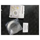 Wokdada Sink Drain Strainer, Reversible No Clog Mesh Kitchen Sink Drain Strainer, 304 Stainless Steel & Rust-Proof/Masterfully Handcrafted, Easy Clean, Dishwasher Safe, Fits Standard Sink Drain