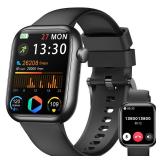 Smart Watch(Answer/Make Call), 1.83 Fitness Tracker for Men Women, Pedometer, 120+ Sport Modes